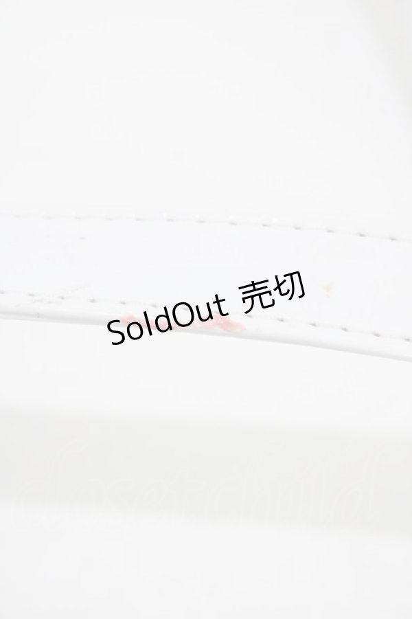 画像4: BABY,THE STARS SHINE BRIGHT / エナメルハートBag  ホワイト H-25-12-04-1028-BA-BG-NS-ZH (4)