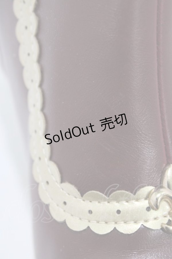 画像4: ALICE and the PIRATES / Lilyベルトロングブーツ L/約24cm〜24.5cm ボルドー H-25-12-04-1002-PA-SH-NS-ZH (4)