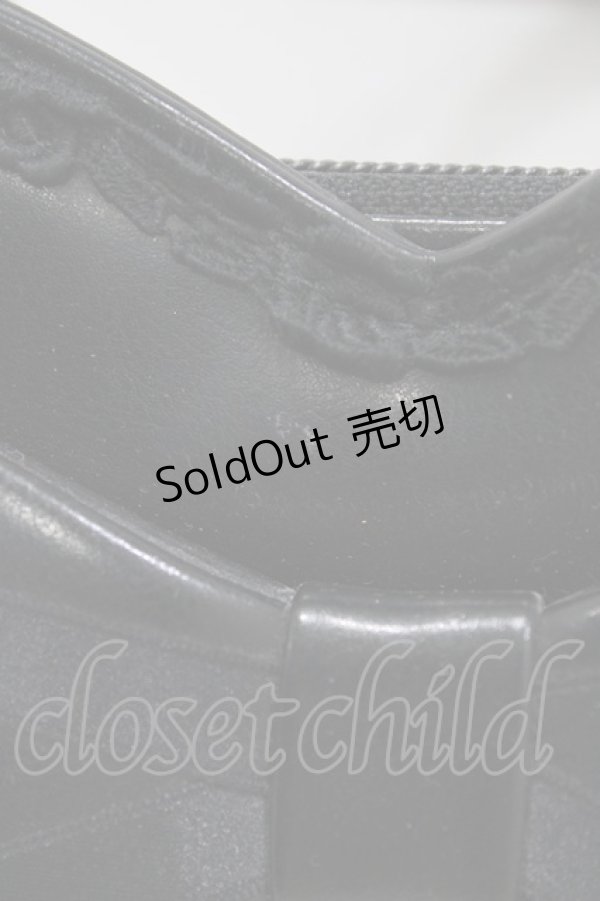 画像3: BABY,THE STARS SHINE BRIGHT / リボンハートバッグ  ブラック/ブラック H-25-12-04-1031-BA-BG-NS-ZH (3)