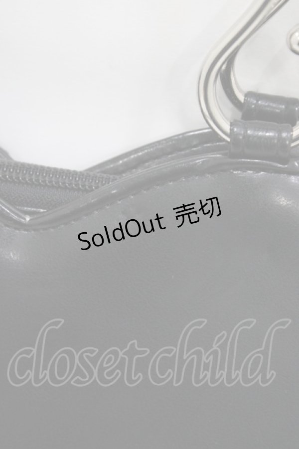 画像4: BABY,THE STARS SHINE BRIGHT / リボンハートバッグ  ブラック/ブラック H-25-12-04-1031-BA-BG-NS-ZH (4)