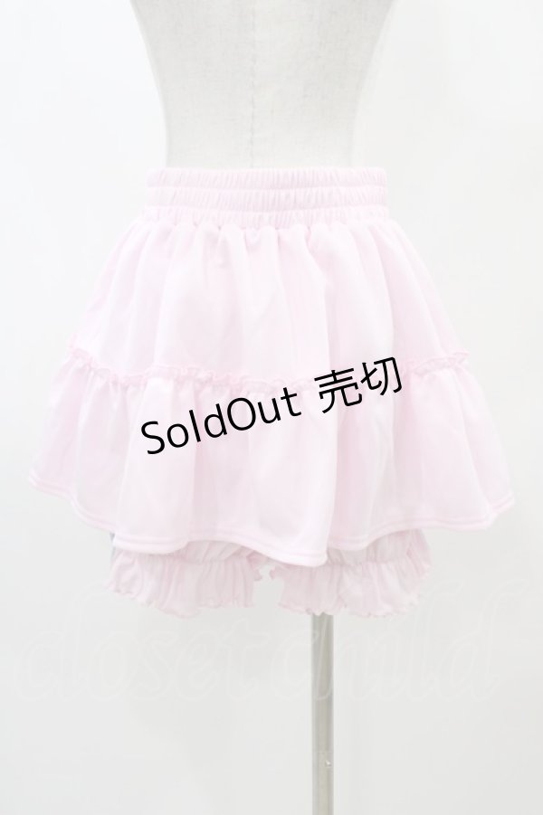 画像2: LOLITAその他 / フレアリボンスカパン(ゐなな) M ピンク H-25-12-04-1032-LO-SK-NS-ZH (2)