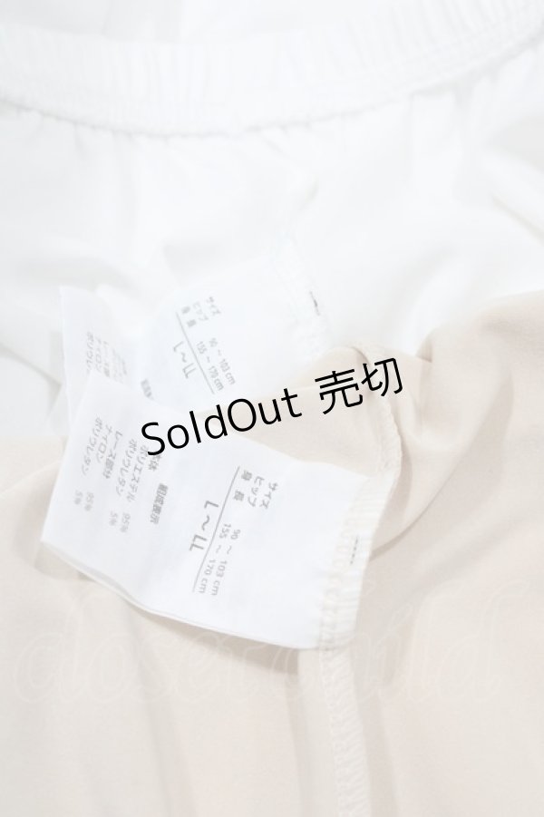 画像5: m petit by misako / ドロワーズセット L~LL ホワイト/ベージュ H-25-12-04-1033-LO-PA-NS-ZH (5)