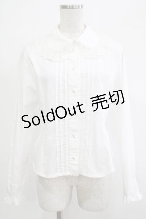 画像: BABY,THE STARS SHINE BRIGHT / BABYチュールレースブラウス Free オフ H-25-12-04-055-BA-BL-NS-ZH