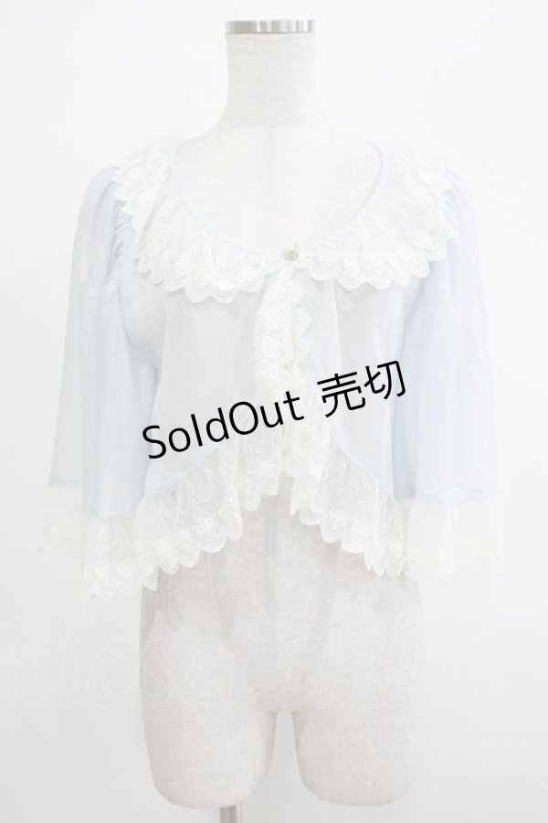 画像1: BABY,THE STARS SHINE BRIGHT / Classy Roseラメケープ風ボレロ Free サックス H-25-12-04-060-BA-TO-NS-ZH (1)