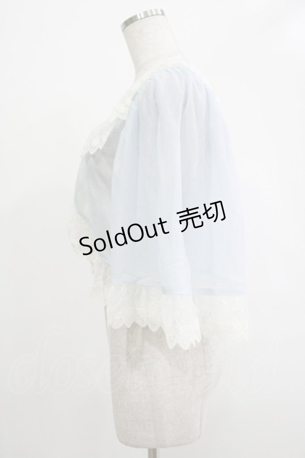 画像2: BABY,THE STARS SHINE BRIGHT / Classy Roseラメケープ風ボレロ Free サックス H-25-12-04-060-BA-TO-NS-ZH (2)