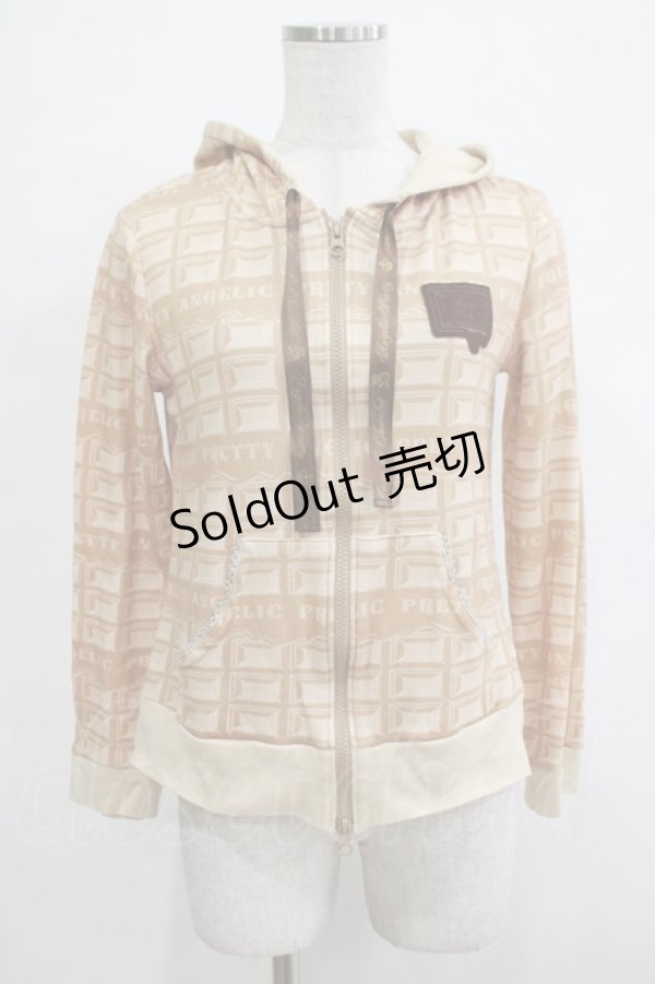 画像1: Angelic Pretty / Melty Royal Chocolateパーカー Free モカ H-25-12-04-062-AP-TO-NS-ZH (1)