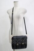画像1: m petit by misako / AMスカラップショルダー  ブラック H-25-12-04-066-LO-BG-NS-ZH (1)