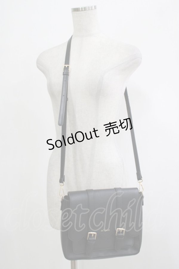 画像1: m petit by misako / AMスカラップショルダー  ブラック H-25-12-04-066-LO-BG-NS-ZH (1)