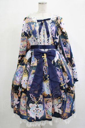 画像: Royal Princess Alice / Twinkle Horoscope・ 飴ノ森ふみかコラボワンピース Free ネイビー H-25-12-04-007-LO-OP-NS-ZH