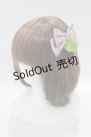 画像: ALICE and the PIRATES / 葡萄のリボンクリップ  パープル H-25-12-04-080-PA-AC-NS-ZH