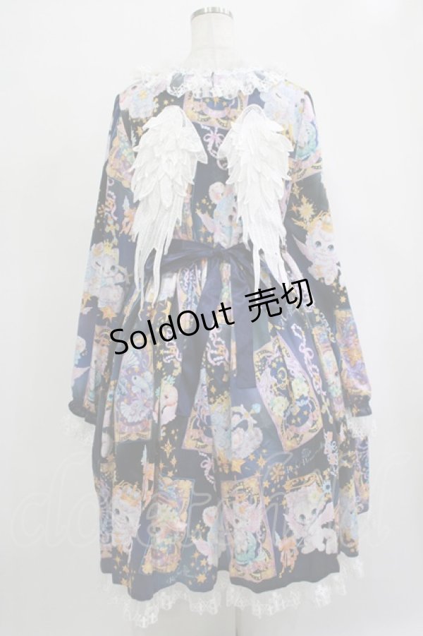 画像3: Royal Princess Alice / Twinkle Horoscope・ 飴ノ森ふみかコラボワンピース Free ネイビー H-25-12-04-007-LO-OP-NS-ZH (3)