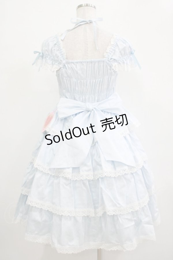 画像3: BABY,THE STARS SHINE BRIGHT / リボンミルキーシュガージャンパースカート Free サックス H-25-12-04-001-BA-OP-NS-ZH (3)