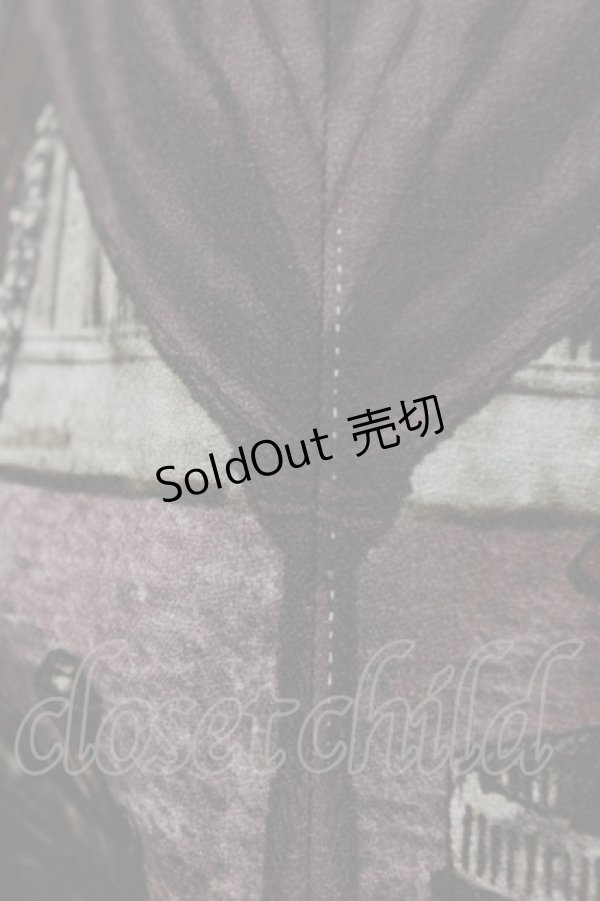 画像5: ALICE and the PIRATES / Quiet toys room〜あの子と遊んだあの日々を〜柄ジャンパースカートII Free ボルドー H-25-12-04-009-PA-OP-NS-ZH (5)