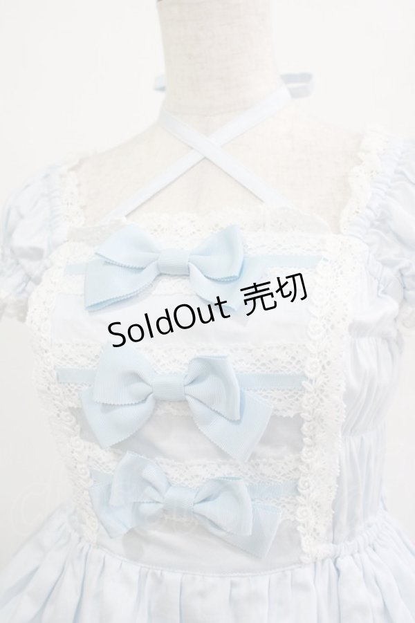 画像4: BABY,THE STARS SHINE BRIGHT / リボンミルキーシュガージャンパースカート Free サックス H-25-12-04-001-BA-OP-NS-ZH (4)