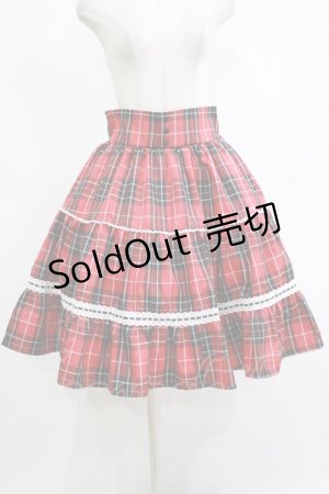画像: Eri Aino's collaboration / シャーロットの水曜日 フリルフレアスカート M レッド H-25-12-04-012-PU-TO-NS-ZH