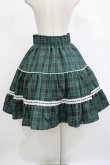 画像3: Eri Aino's collaboration / シャーロットの水曜日 フリルフレアスカート M グリーン H-25-12-04-013-PU-TO-NS-ZH (3)
