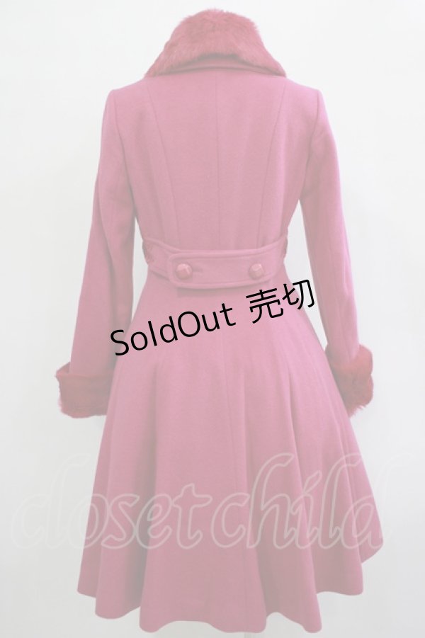 画像3: JESUS DIAMANTE / プリンセスコートIIラビットversion 38 ピンク H-25-12-04-014-JE-CO-NS-ZH (3)