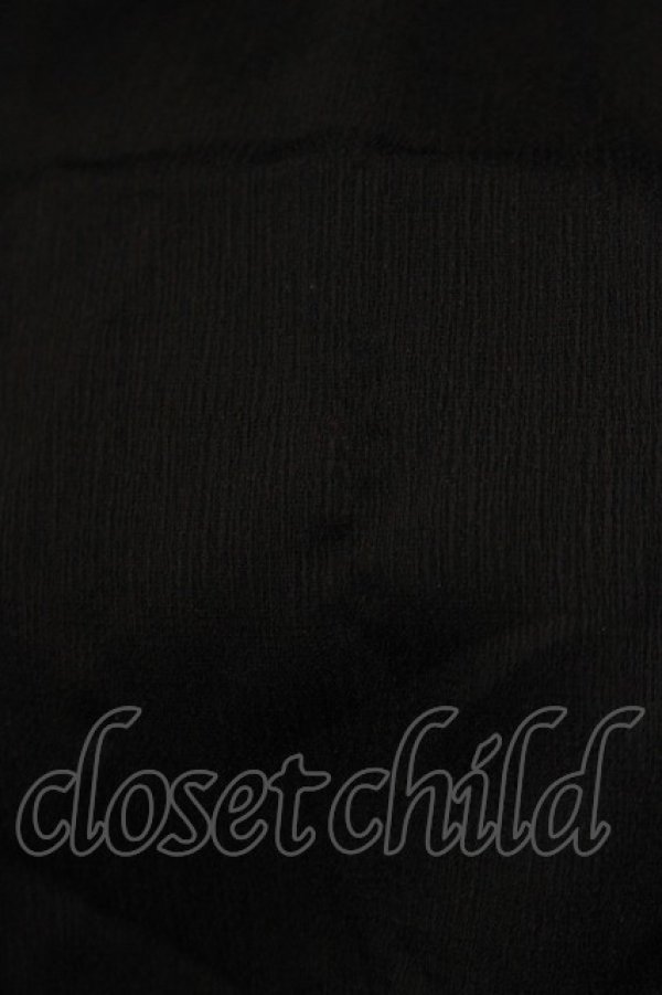 画像5: axes femme POETIQUE / オフショルティアード長袖ワンピース M ブラック H-25-12-04-016-AX-OP-NS-ZH (5)