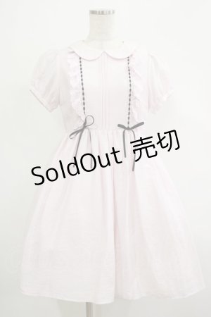 画像: Ank Rouge / はしごリボンワンピース M ピンク H-25-12-04-020-CA-OP-NS-ZH