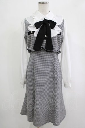 画像: Ank Rouge / レイヤードマーメイドワンピース M ブラック H-25-12-05-023-CA-OP-NS-ZH