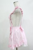 画像2: Angelic Pretty / レースアップSweetsエプロン Free ピンク H-25-12-05-024-AP-OP-NS-ZH (2)