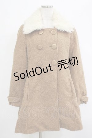 画像: LIZ LISA / ダブルボタンコート Free ブラウン H-25-12-05-029-LO-CO-NS-ZH