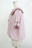 画像2: axes femme Kawaii / 半袖丸襟コットンブラウス M ピンク H-25-12-05-030-AX-BL-NS-ZH (2)