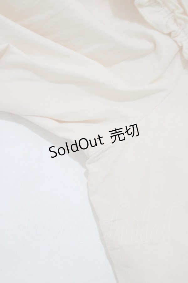 画像4: axes femme Kawaii / 丸襟コットンブラウス M 生成り H-25-12-05-031-AX-BL-NS-ZH (4)