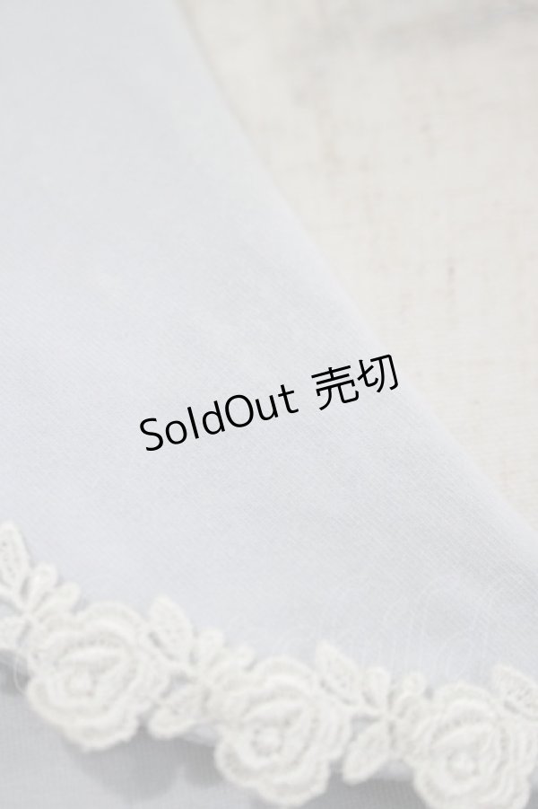 画像6: Innocent World / ローズレースセーラーカットソー Free サックス H-25-12-05-034-IW-TO-NS-ZH (6)