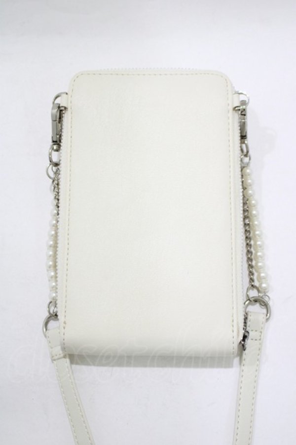 画像3: Lovely Tency / 眞白ありすコラボ/スマホショルダーバッグ  ホワイト H-25-12-05-035-GO-BG-NS-ZH (3)