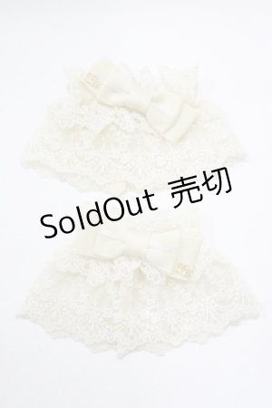 画像: Innocent World / トリプルリボンのお袖とめ  生成り H-25-12-05-040-IW-ZA-NS-ZH