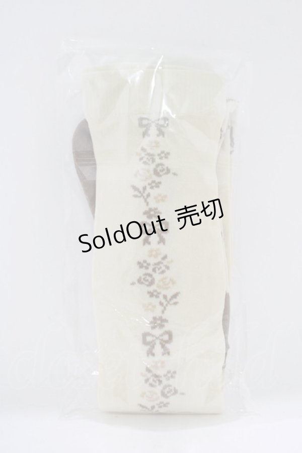 画像1: Innocent World / ローラブーケオーバーニー  アイボリー H-25-12-05-047-IW-ZA-NS-ZH (1)