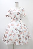 画像1: Maison de FLEUR / 花柄ワンピース Free オフ H-25-12-05-1030-LO-OP-NS-ZH (1)