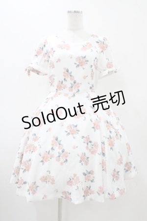 画像: Maison de FLEUR / 花柄ワンピース Free オフ H-25-12-05-1030-LO-OP-NS-ZH