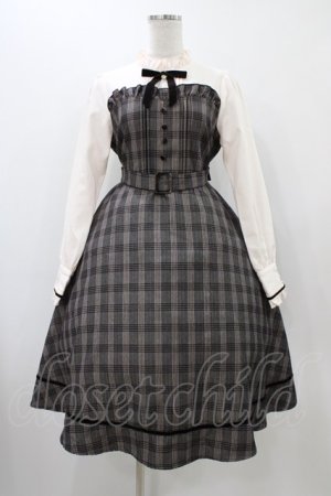 画像: Amavel / 貴婦人ワンピース Free ブラウン H-25-12-05-1031-CA-OP-NS-ZH