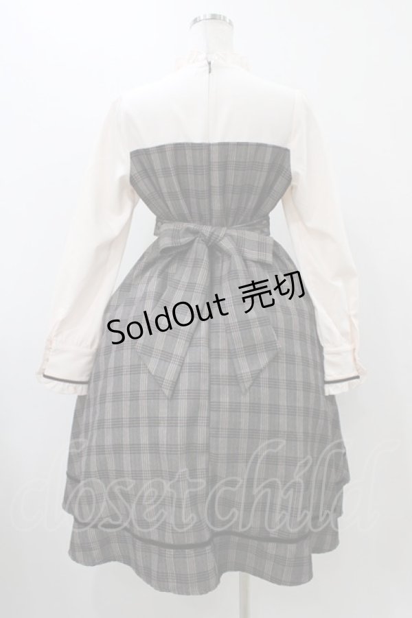 画像2: Amavel / 貴婦人ワンピース Free ブラウン H-25-12-05-1031-CA-OP-NS-ZH (2)