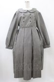 画像1: FLC / MINA*タータンチェックワンピース 3L グレー H-25-12-05-1032-0-OP-NS-ZH (1)