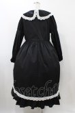 画像2: Eri Aino's collaboration / シャーロットの水曜日 ワンピース 3L ブラック H-25-12-05-1034-0-TO-NS-ZH (2)