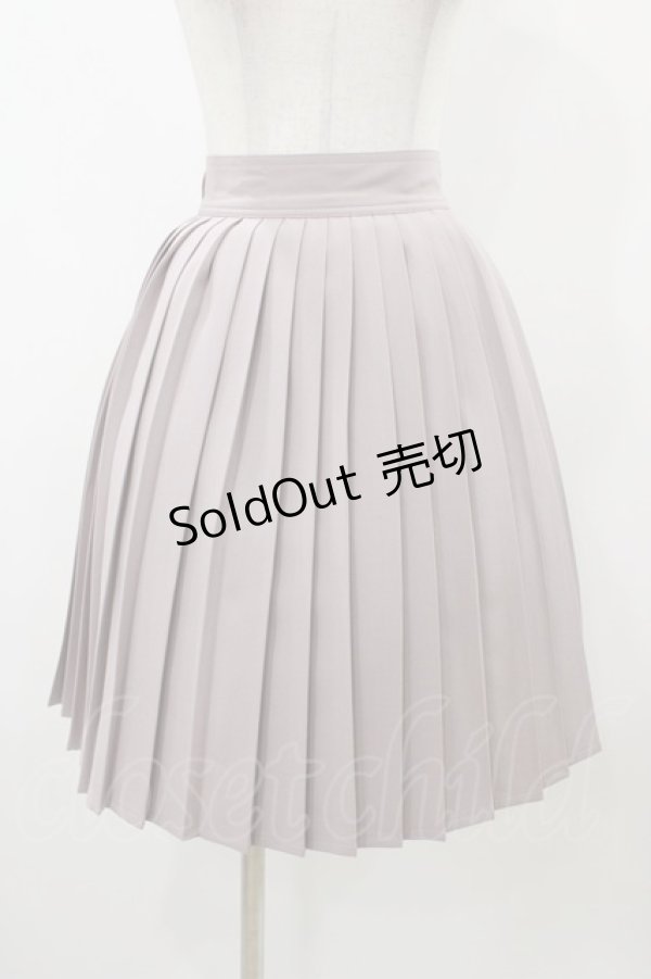 画像1: Fi.n.t / 細プリーツスカート Free PINK BEIGE H-25-12-05-1046-CA-SK-NS-ZH (1)