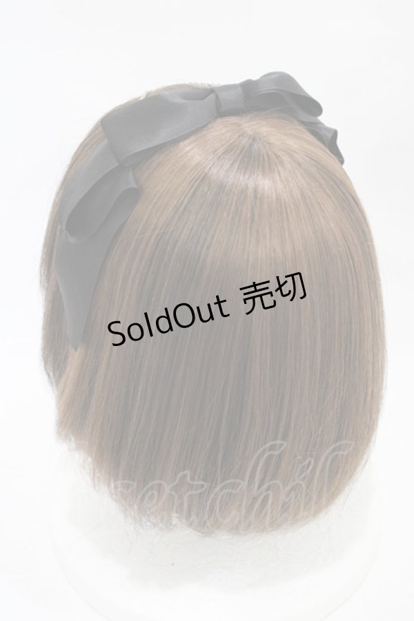 画像2: Amavel / Croix et Cercueil リボンカチューシャ  ブラック H-25-12-05-1009-CA-AC-NS-ZH (2)