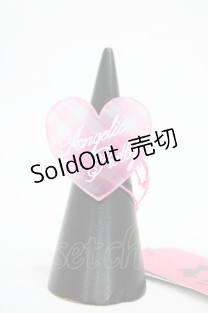 画像: Angelic Pretty / Lovelyギンガムリング Free ピンク H-25-12-05-1014-AP-AC-NS-ZH