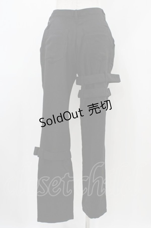 画像2: ALICE and the PIRATES / ジュリウスパンツ Free ブラック H-25-12-05-1017-PA-PA-NS-ZH (2)