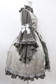 画像3: metamorphose / ノーブルジャガード姫袖ワンピース Free グレー H-25-12-05-1018-ME-OP-NS-ZH (3)