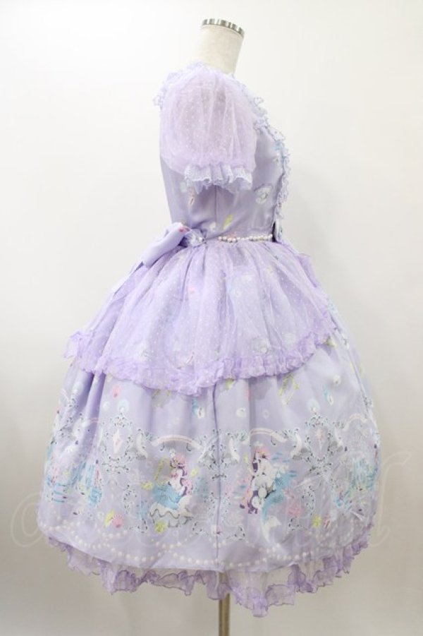 画像3: Angelic Pretty / Chateau d’ecumeワンピース Free ラベンダー H-25-12-05-1019-AP-OP-NS-ZH (3)