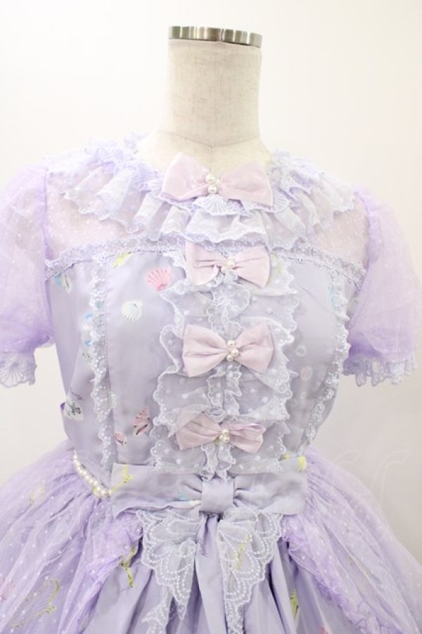 画像4: Angelic Pretty / Chateau d’ecumeワンピース Free ラベンダー H-25-12-05-1019-AP-OP-NS-ZH (4)