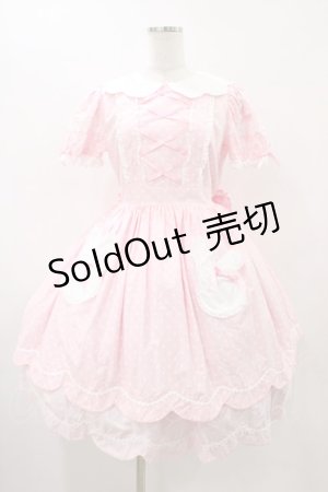 画像: Angelic Pretty / うさぎちゃんポッケワンピース Free ピンク H-25-12-05-1020-AP-OP-NS-ZH