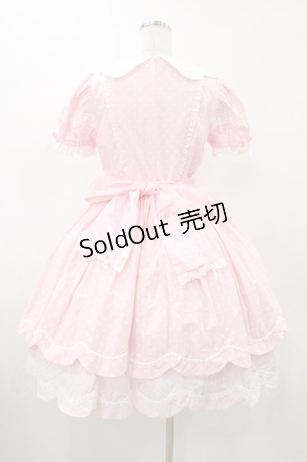 画像2: Angelic Pretty / うさぎちゃんポッケワンピース Free ピンク H-25-12-05-1020-AP-OP-NS-ZH (2)