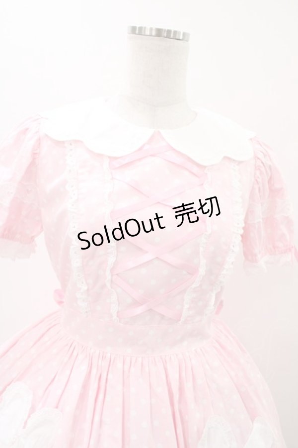 画像4: Angelic Pretty / うさぎちゃんポッケワンピース Free ピンク H-25-12-05-1020-AP-OP-NS-ZH (4)