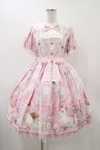 画像1: Angelic Pretty / Romantic Catワンピース Free ピンク H-25-12-05-1021-AP-OP-NS-ZH (1)