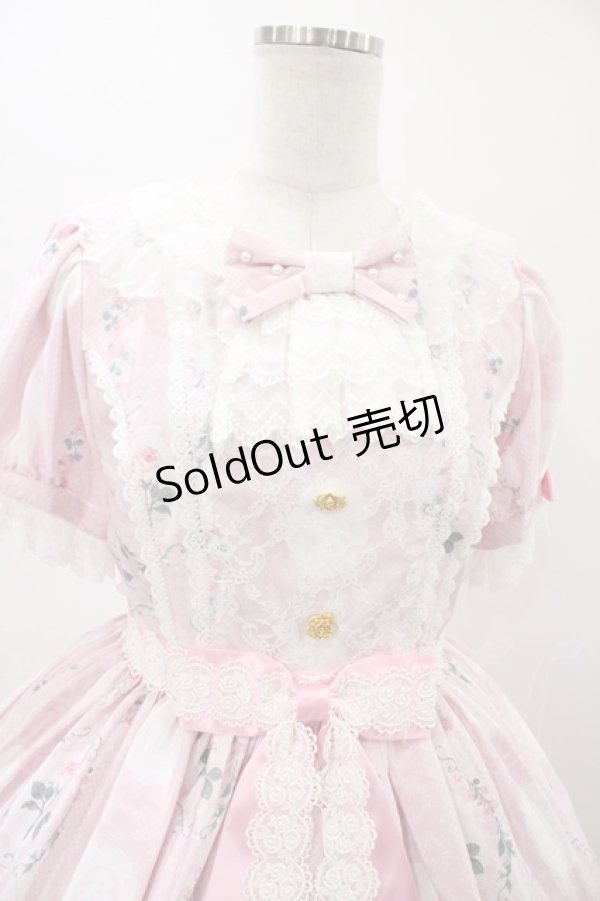 画像4: Angelic Pretty / Romantic Catワンピース Free ピンク H-25-12-05-1021-AP-OP-NS-ZH (4)